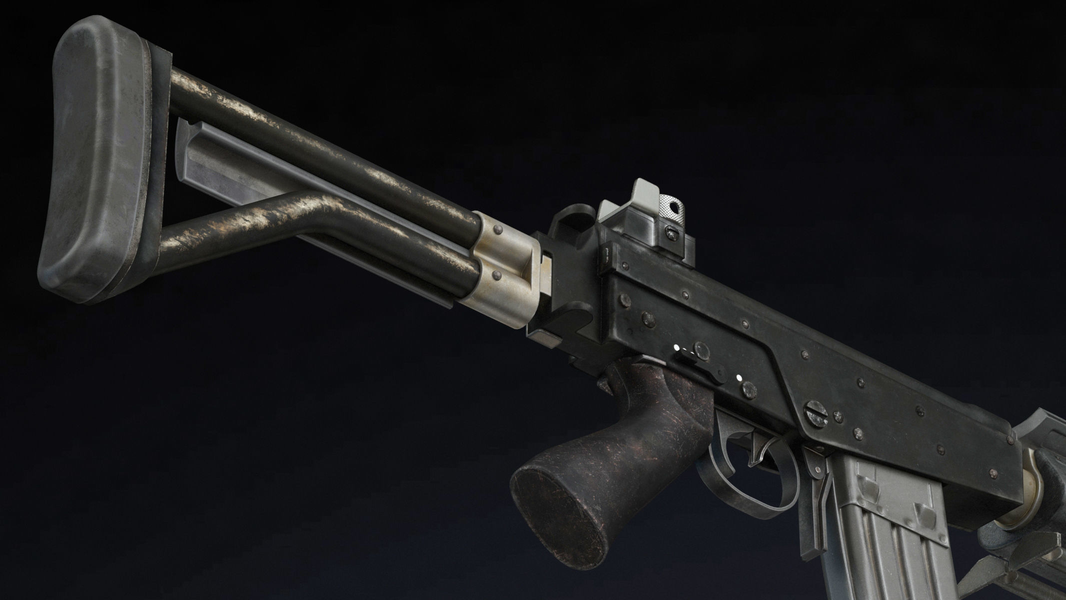 FARA 83 Low Poly Low-poly 3D model_11