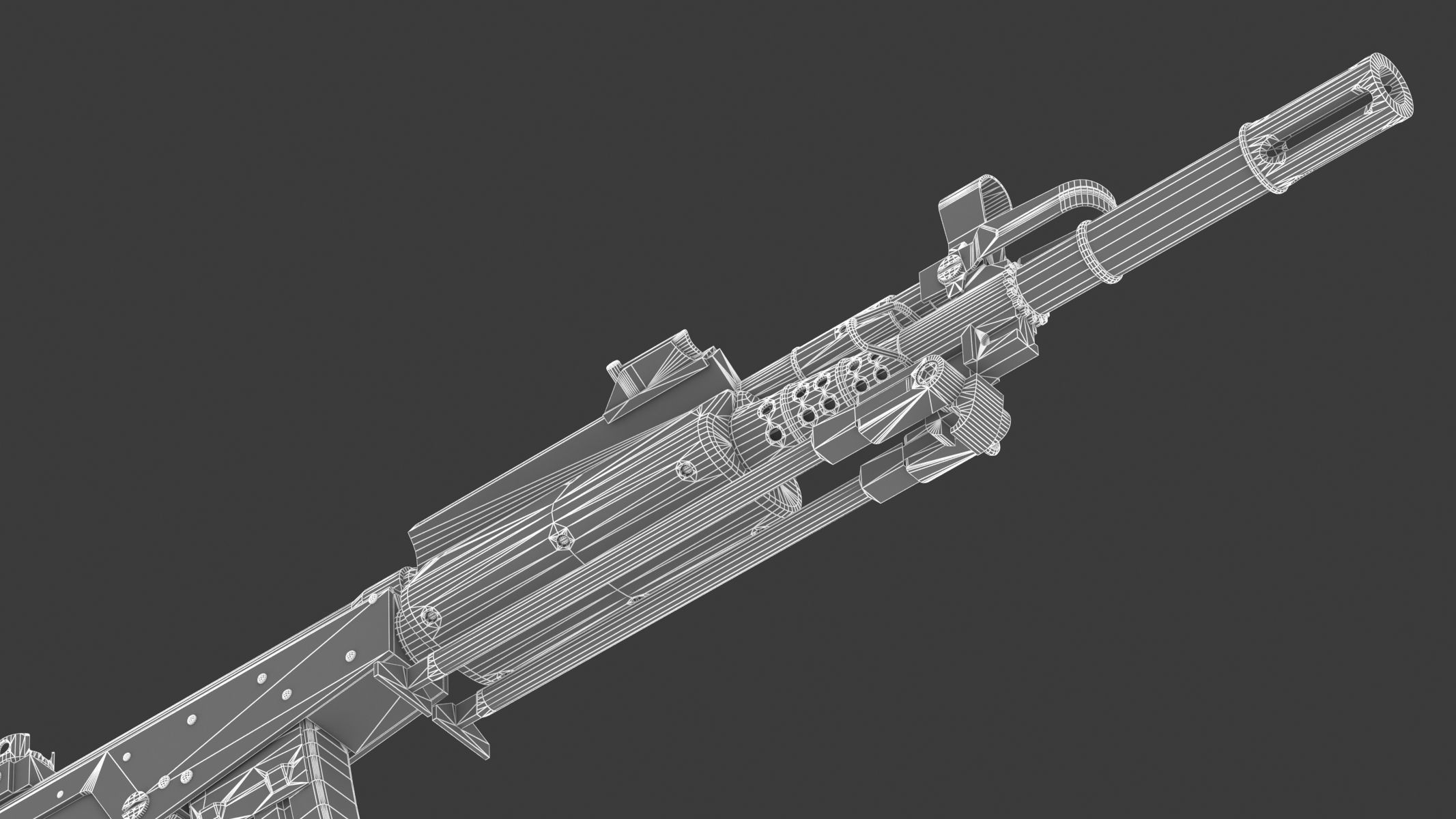 FARA 83 Low Poly Low-poly 3D model_27