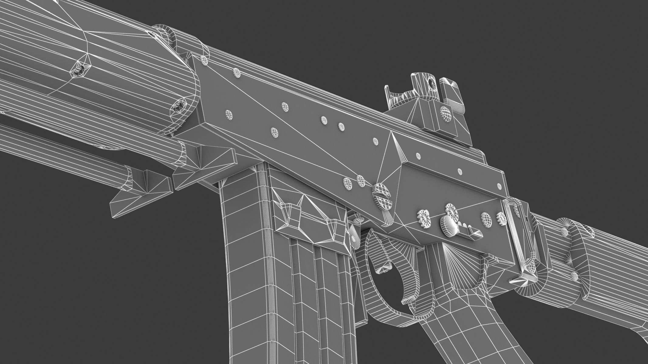 FARA 83 Low Poly Low-poly 3D model_28