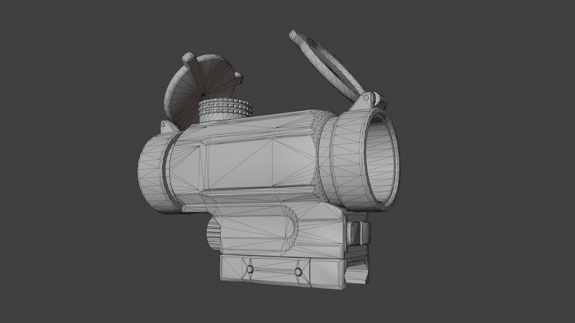 Vortex Spitfire AR Prism Low-poly 3D model_8