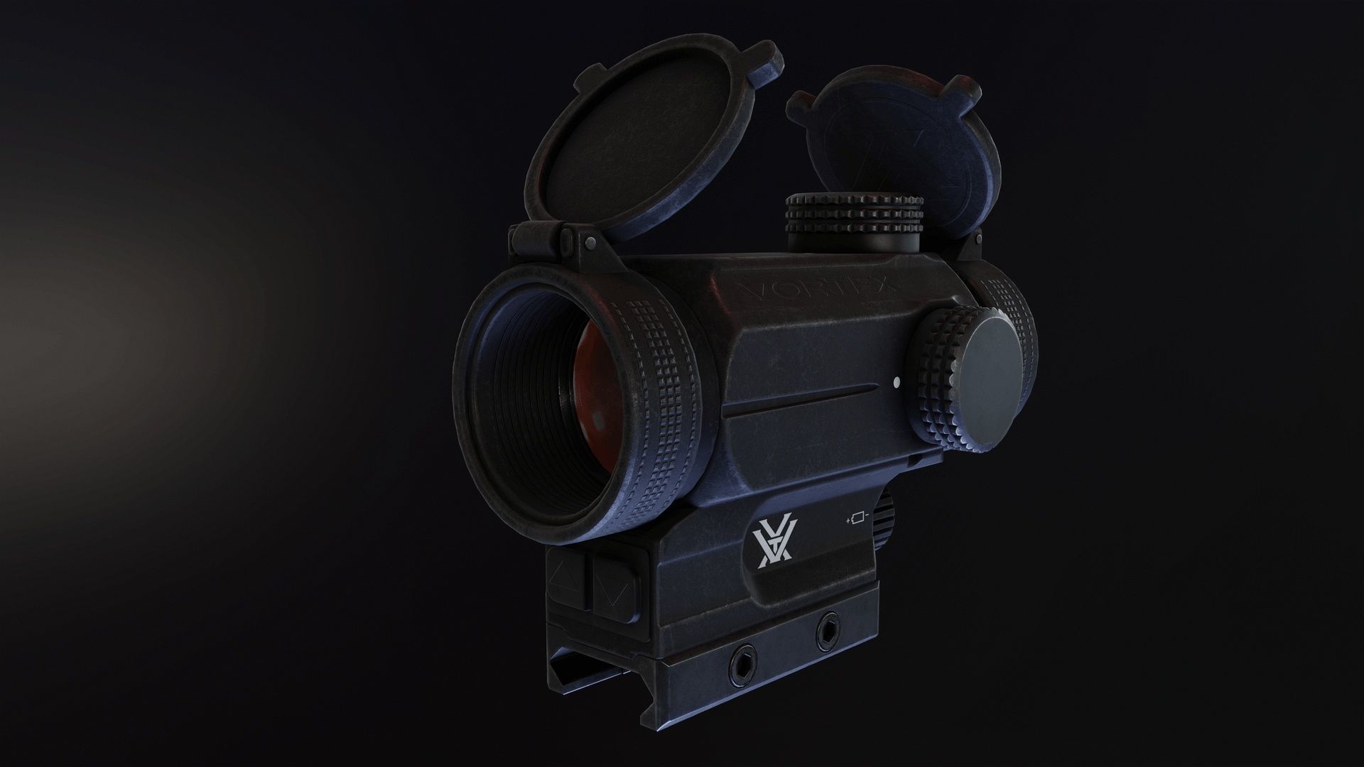 Vortex Spitfire AR Prism Low-poly 3D model_1