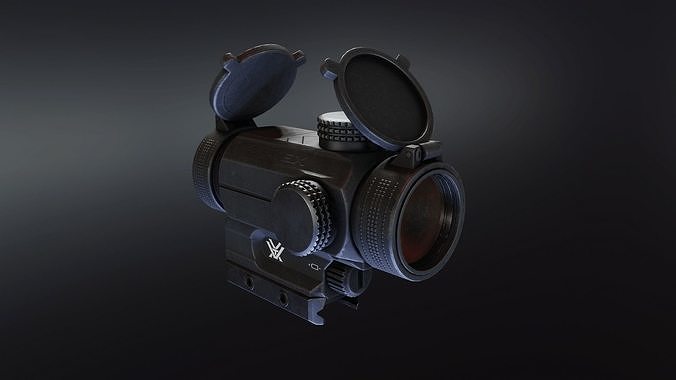 Vortex Spitfire AR Prism Low-poly 3D model