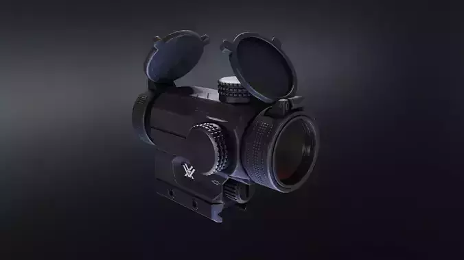 Vortex Spitfire AR Prism Low-poly 3D model