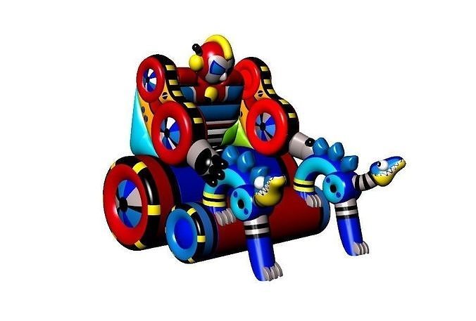  Transformer Game element 3 3D model