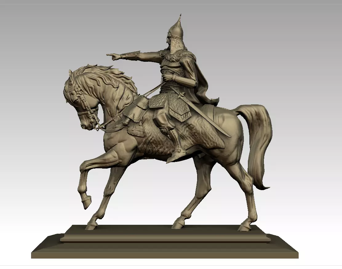 fatih sultan mehmet  3D print model_0
