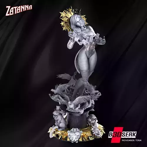 B3DSERK November Term Zatanna Sculpture