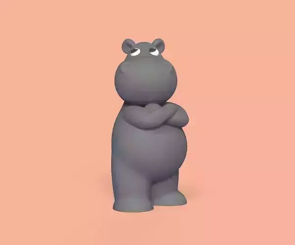 Hippo Crossed Arms
