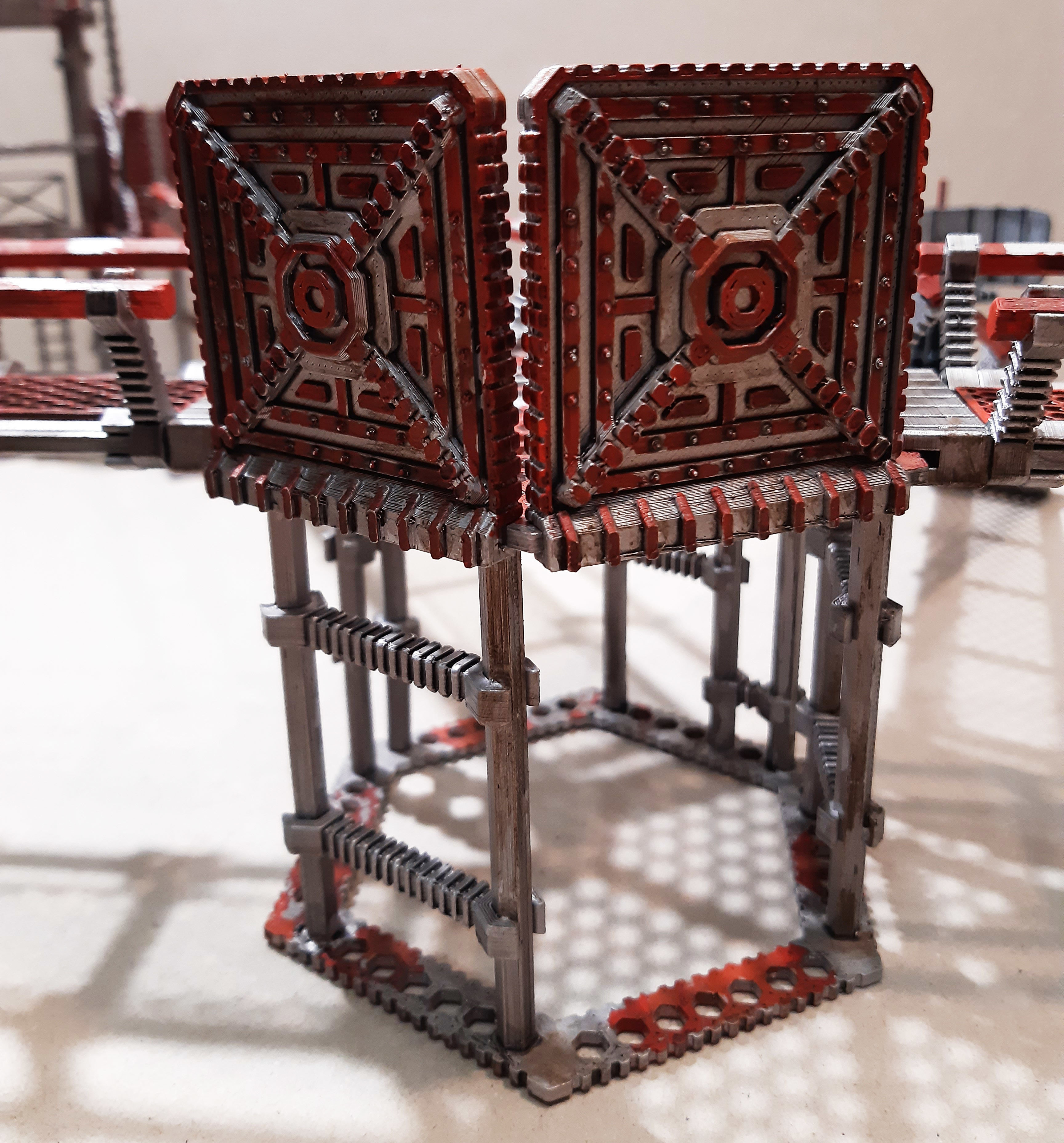 SCI-FI MODULAR TERRAIN 3D model_1