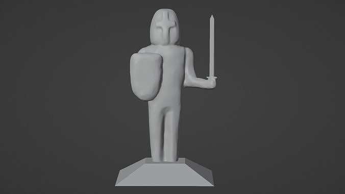 Mini Knight 3D Print Free 3D print model