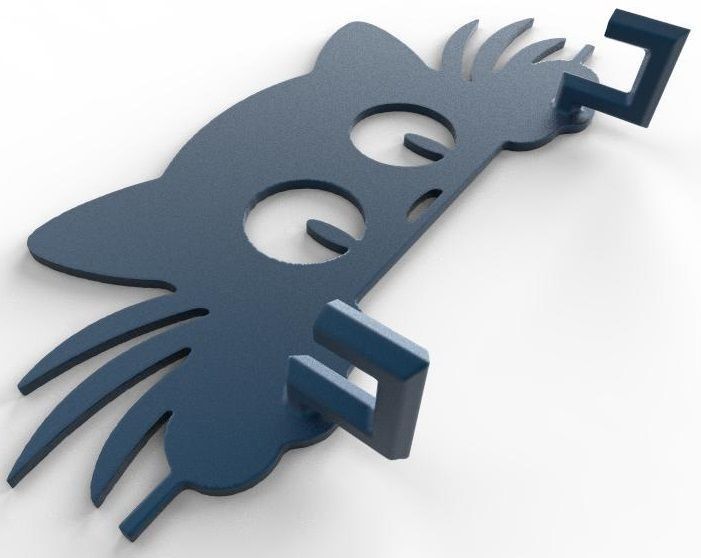 Wall Hook 3D model_2