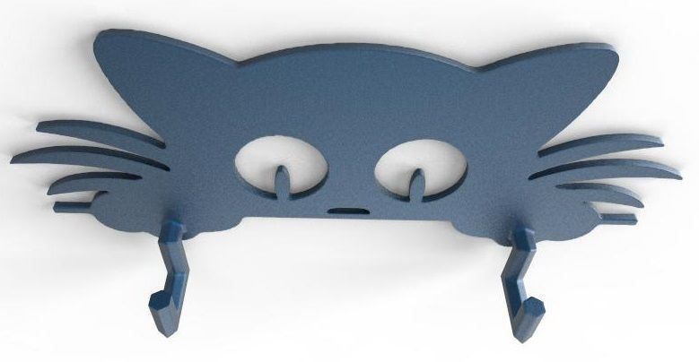 Wall Hook 3D model_1