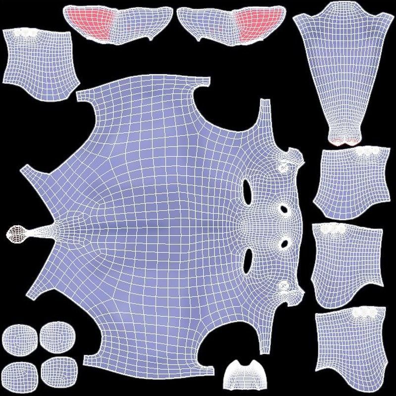 3D Cartoon Elephant Low-poly 3D model_15