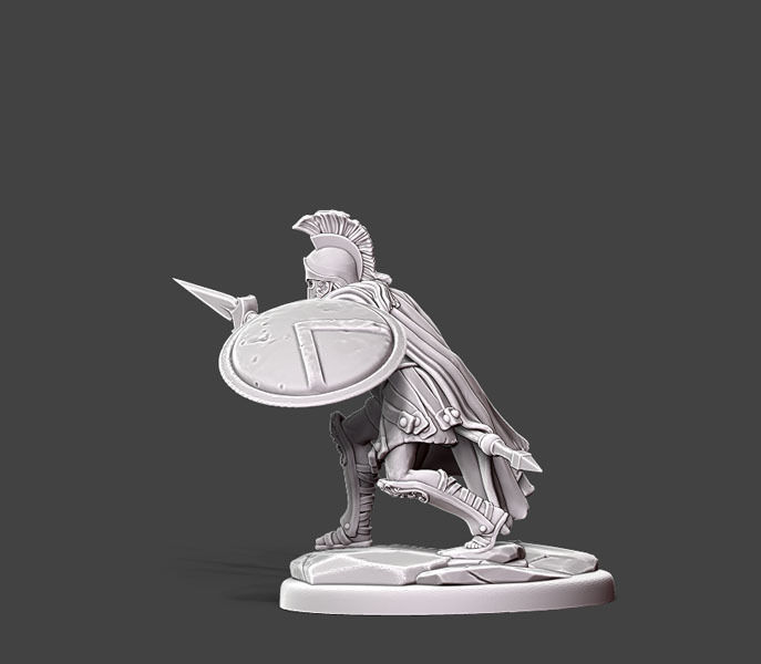 spartan vanguard bundle - 35mm scale 3D print model_12