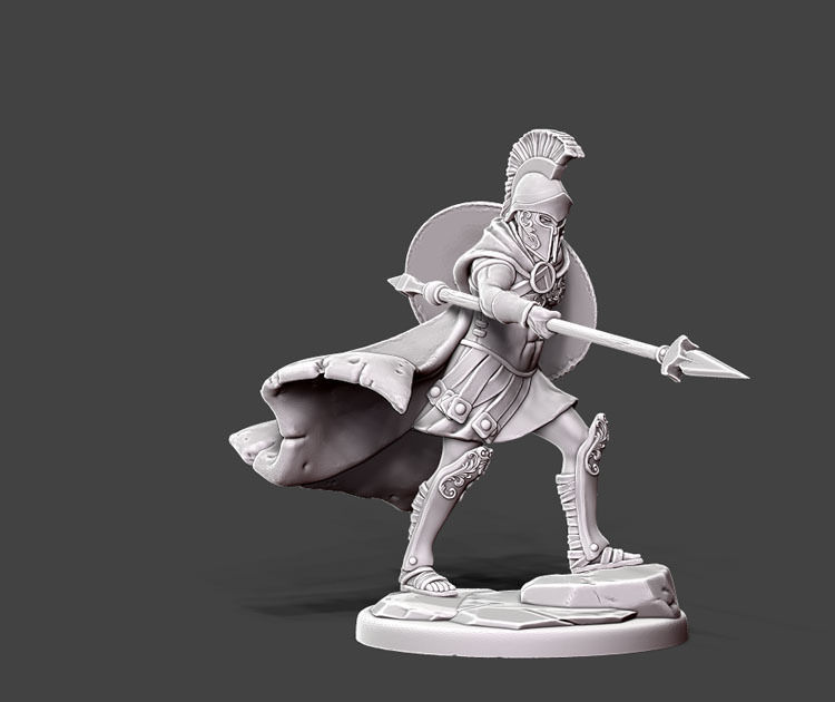 spartan vanguard bundle - 35mm scale 3D print model_16