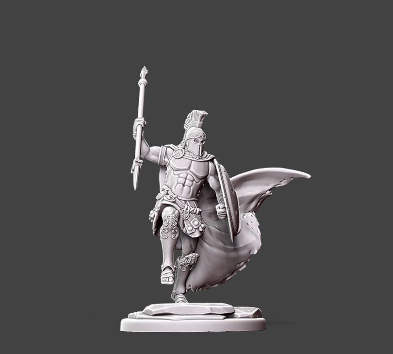 spartan vanguard bundle - 35mm scale 3D print model_7