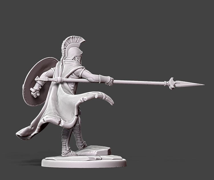 spartan vanguard bundle - 35mm scale 3D print model_17