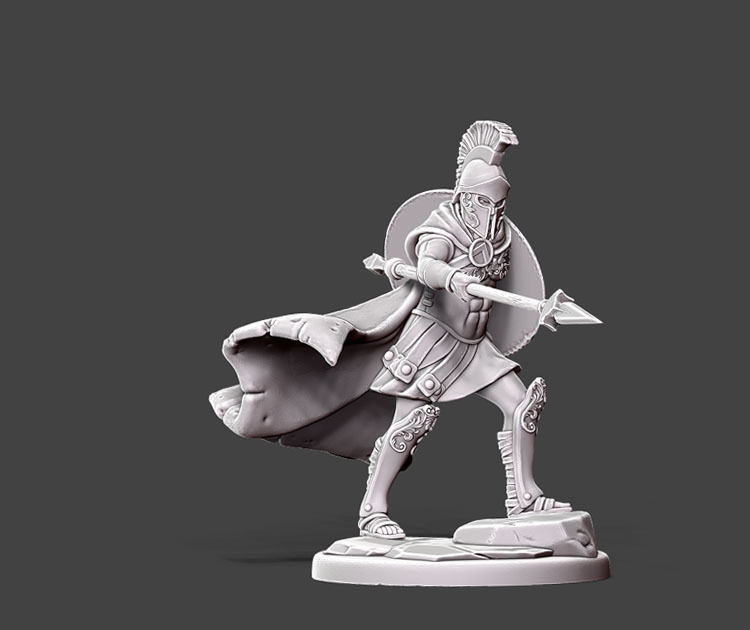 spartan vanguard bundle - 35mm scale 3D print model_21