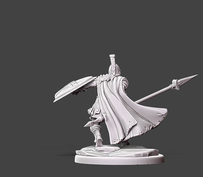 spartan vanguard bundle - 35mm scale 3D print model_10