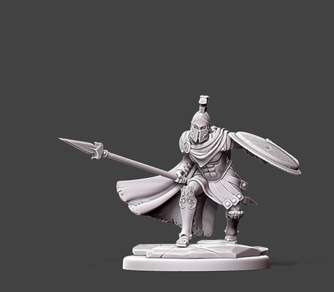 spartan vanguard bundle - 35mm scale 3D print model_14