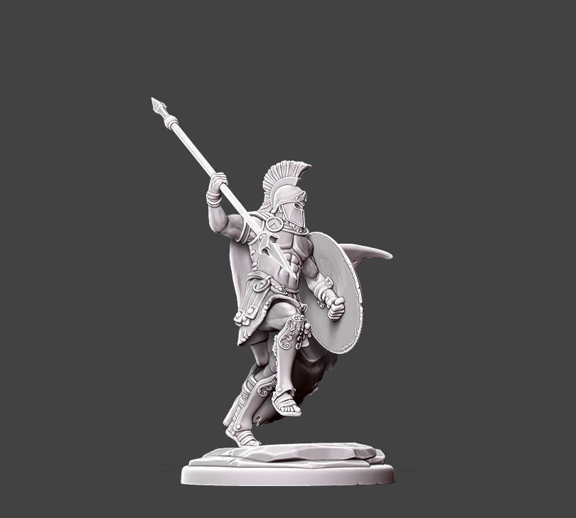 spartan vanguard bundle - 35mm scale 3D print model_6