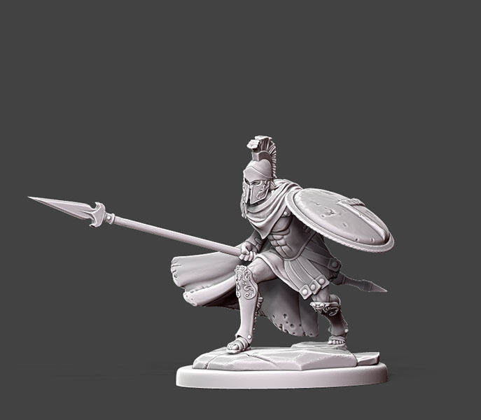 spartan vanguard bundle - 35mm scale 3D print model_13