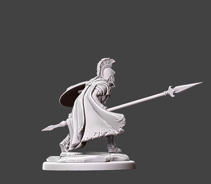 spartan vanguard bundle - 35mm scale 3D print model_9