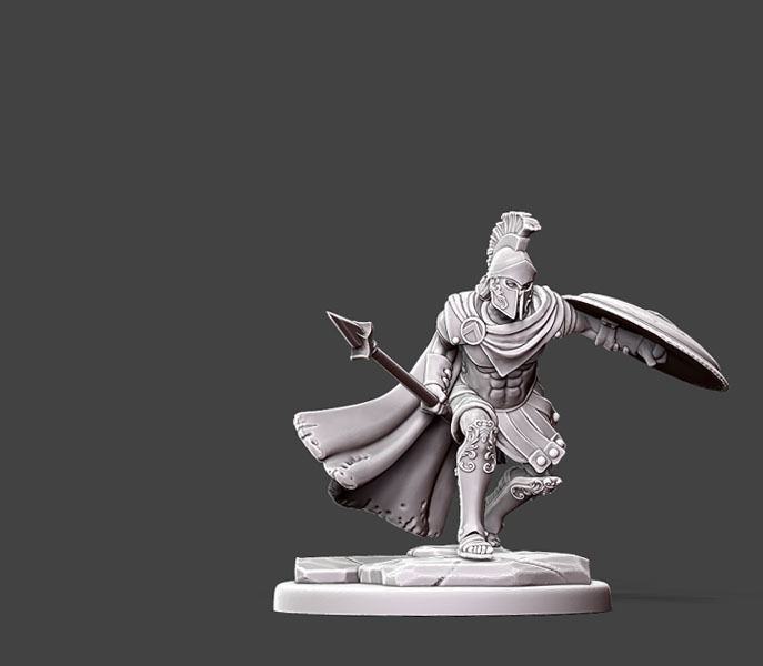 spartan vanguard bundle - 35mm scale 3D print model_11