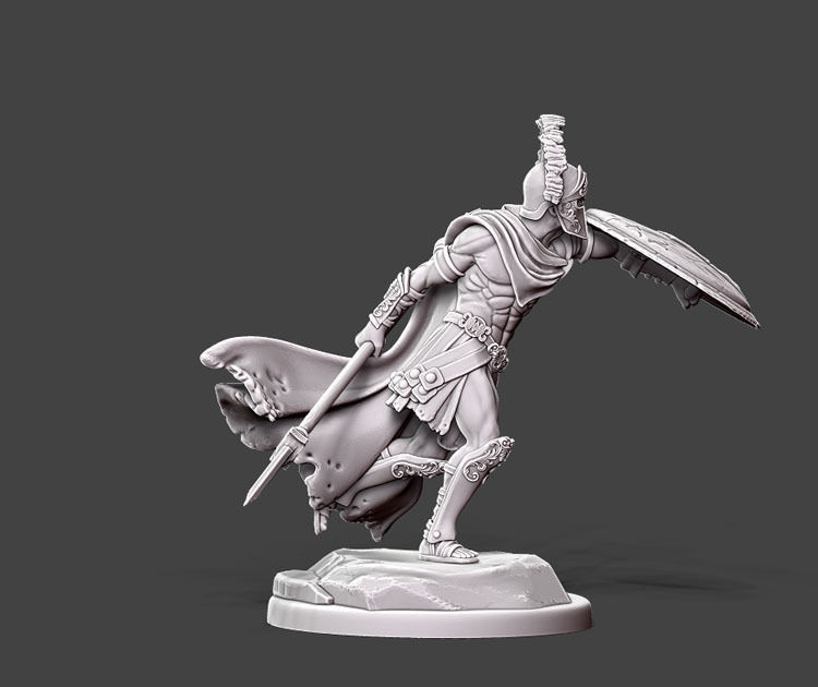 spartan vanguard bundle - 35mm scale 3D print model_23