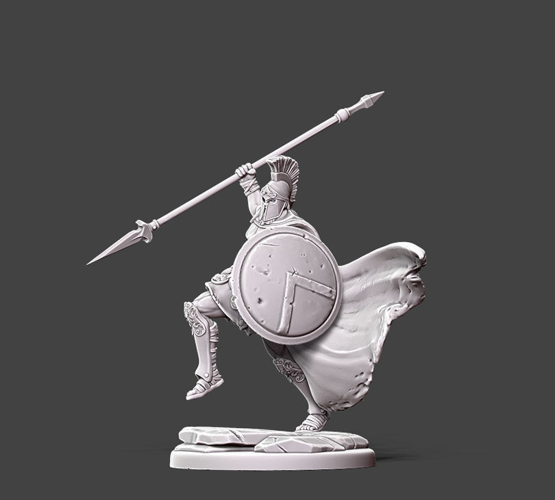 spartan vanguard bundle - 35mm scale 3D print model_2