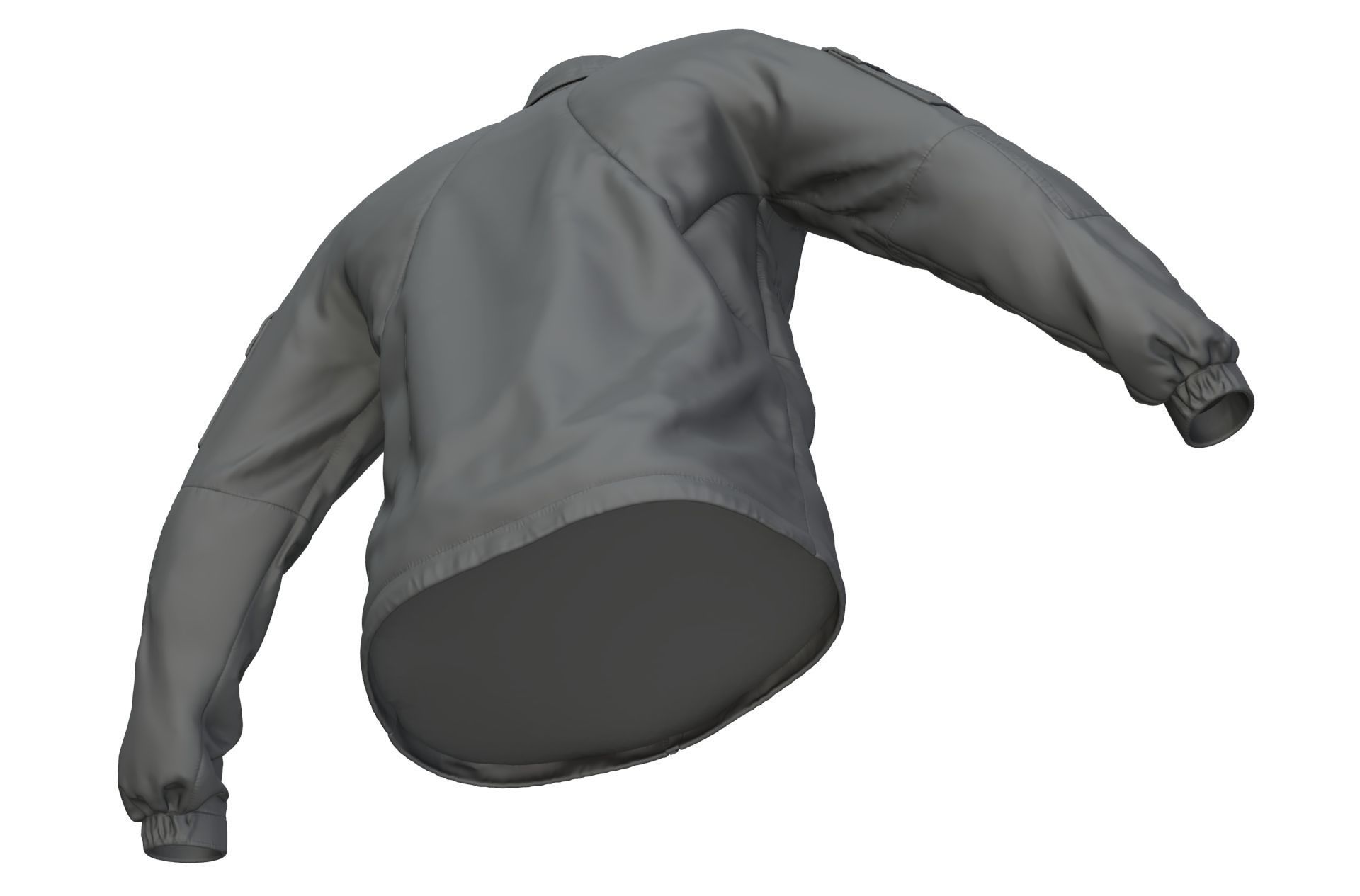 PCU Level 5 Softshell Jacket - High Poly  3D model_13