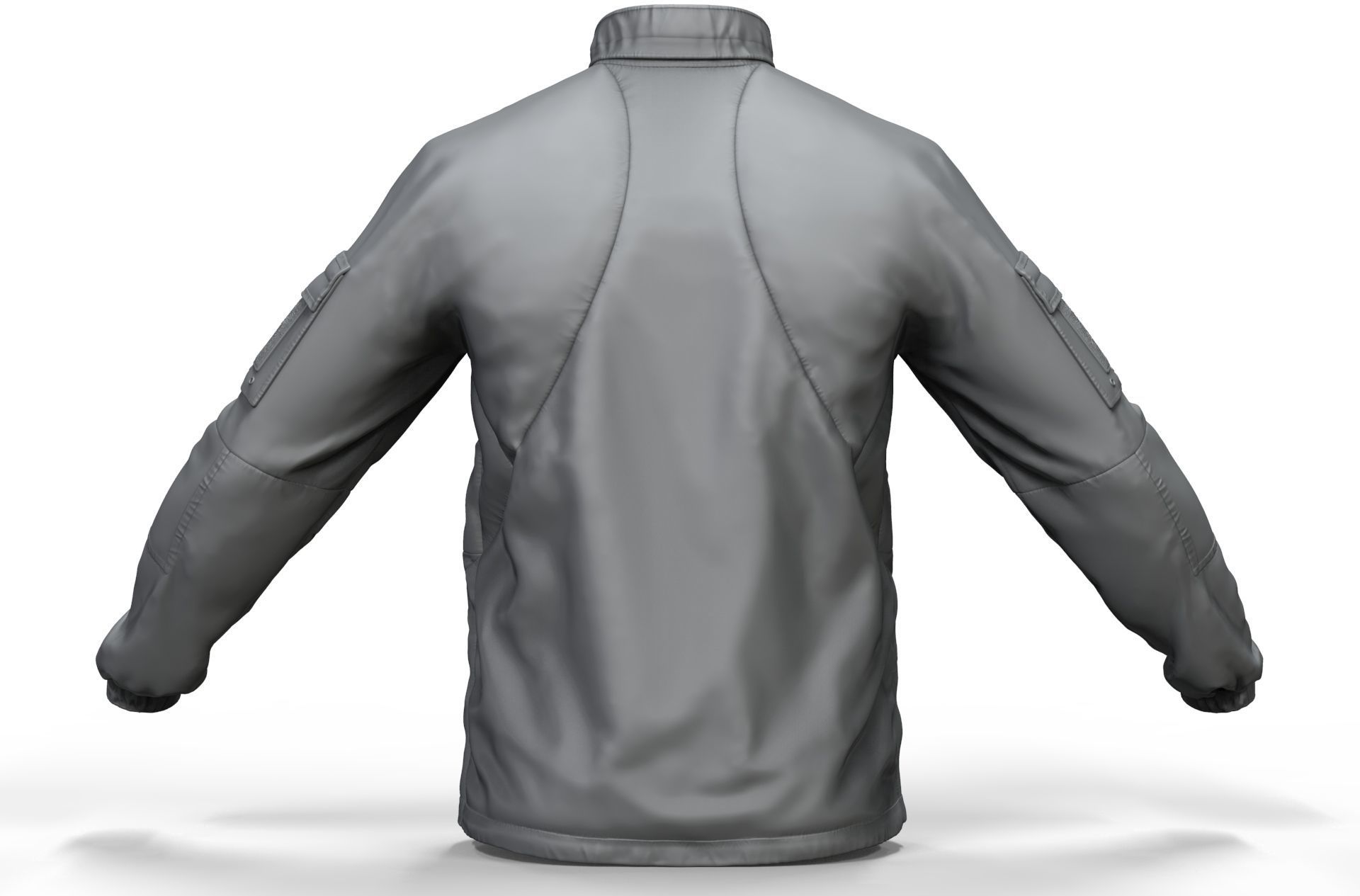 PCU Level 5 Softshell Jacket - High Poly  3D model_6