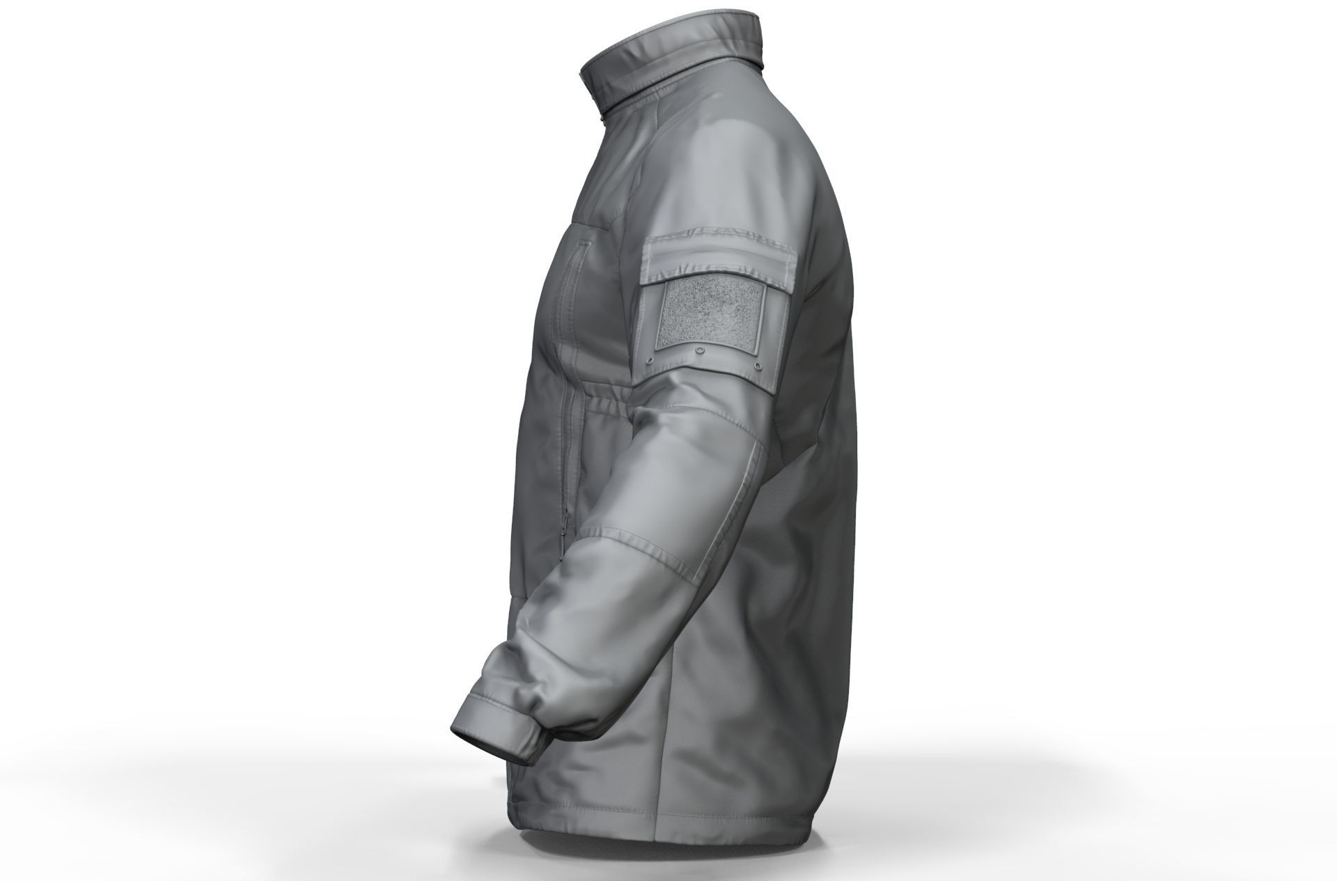 PCU Level 5 Softshell Jacket - High Poly  3D model_3