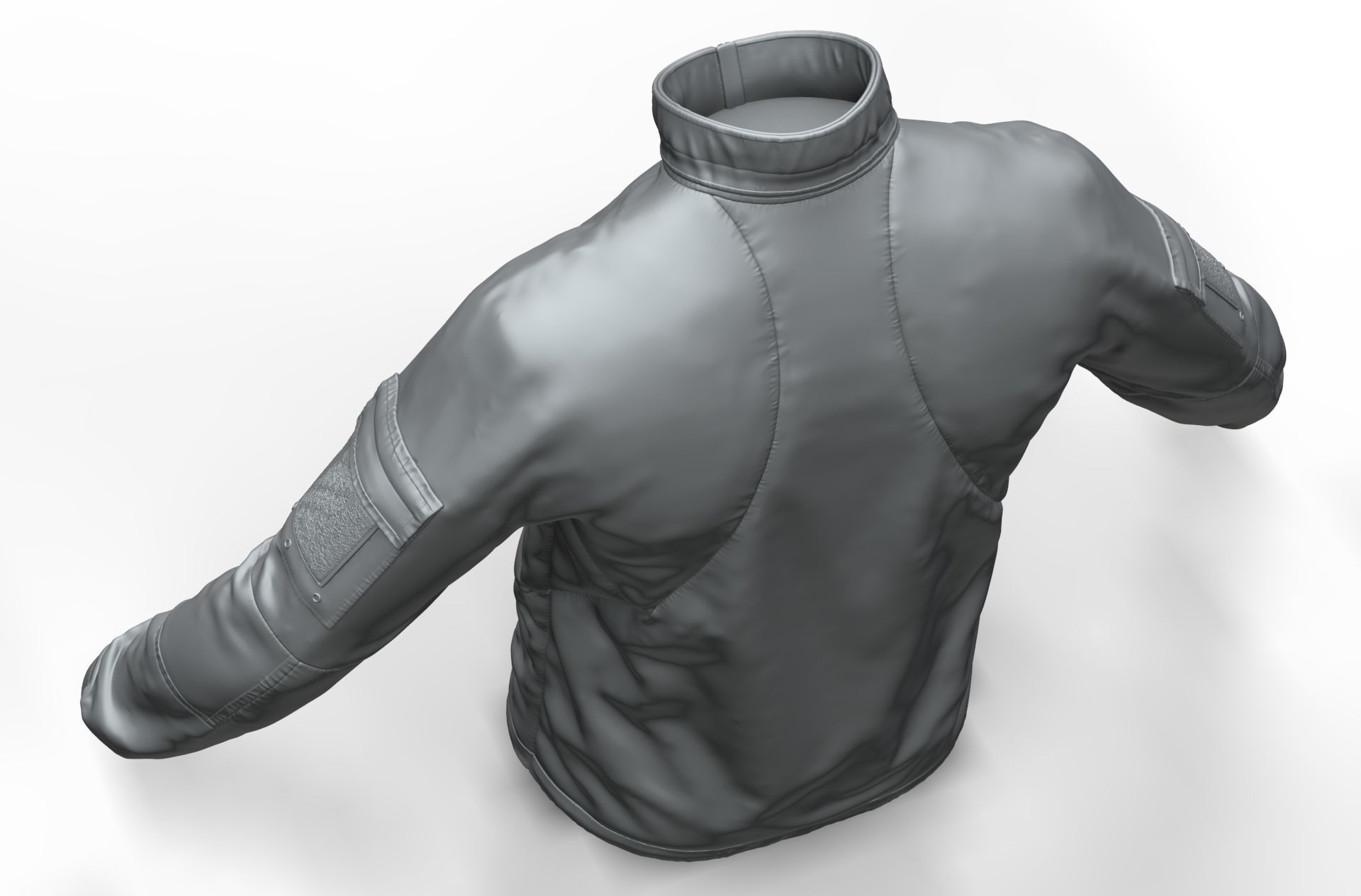 PCU Level 5 Softshell Jacket - High Poly  3D model_15