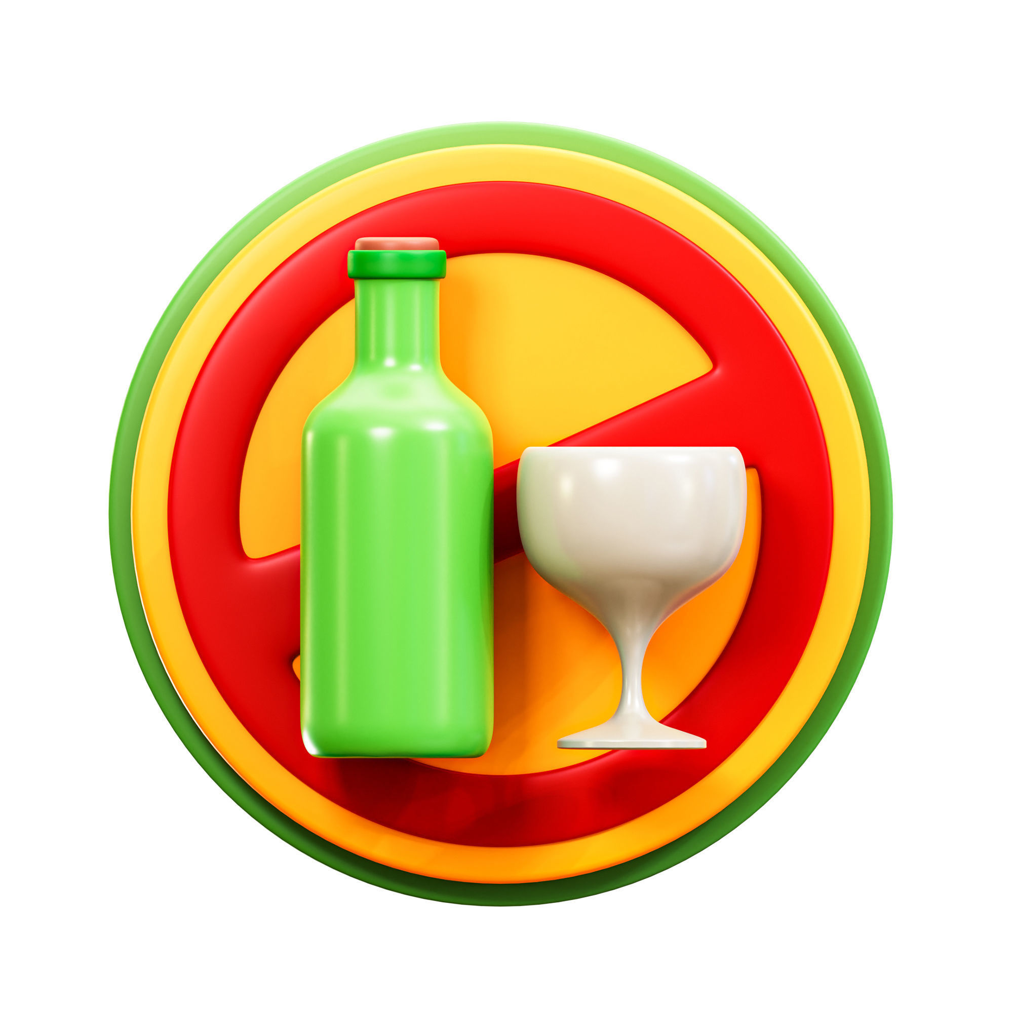 Ramadhan Icon Pack 3D Model Low-poly 3D model_39