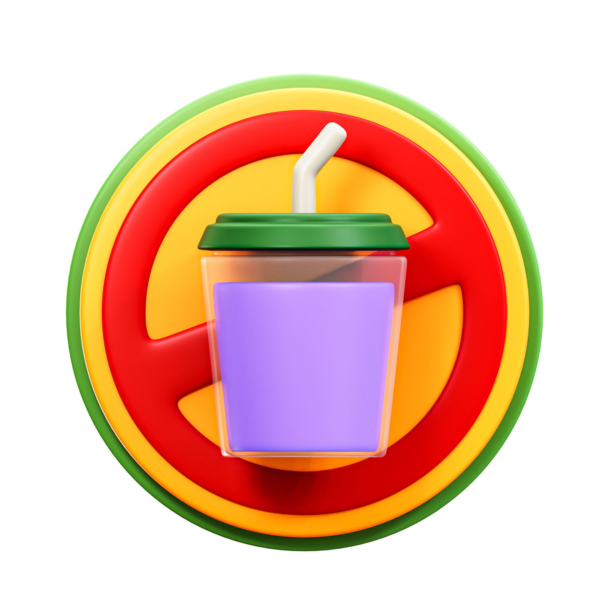 Ramadhan Icon Pack 3D Model Low-poly 3D model_38