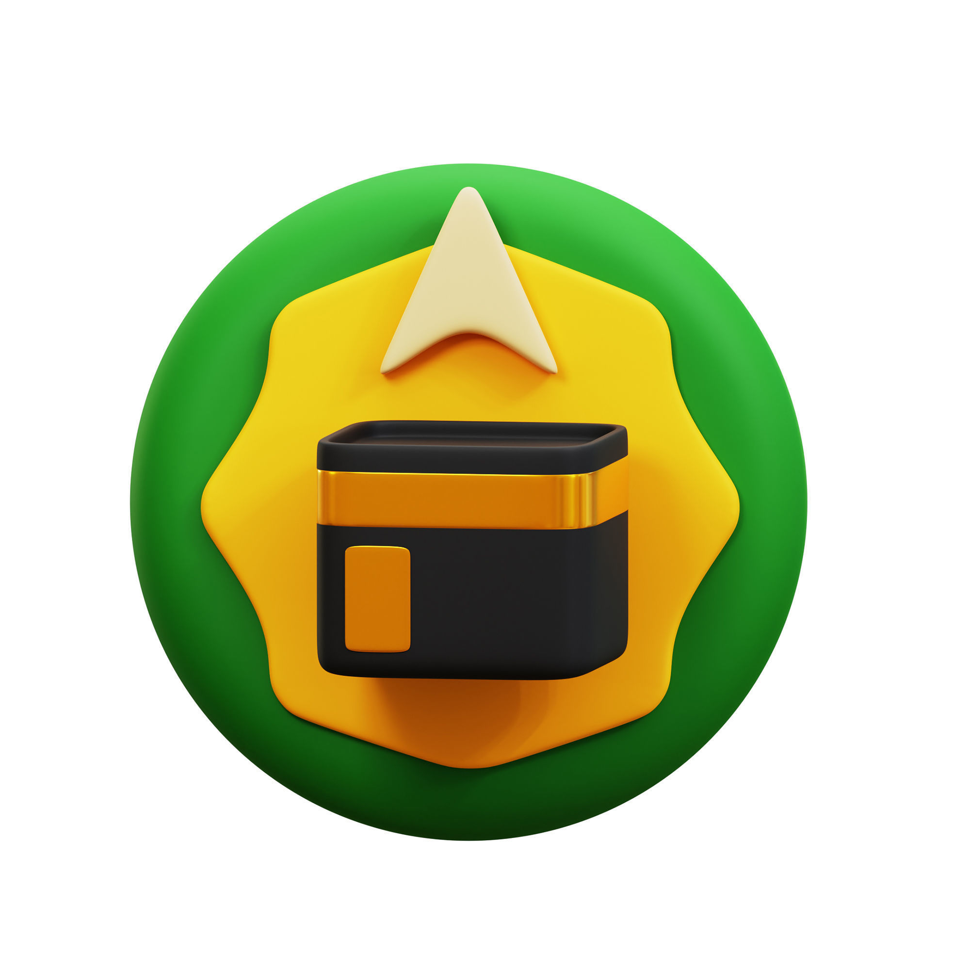 Ramadhan Icon Pack 3D Model Low-poly 3D model_23