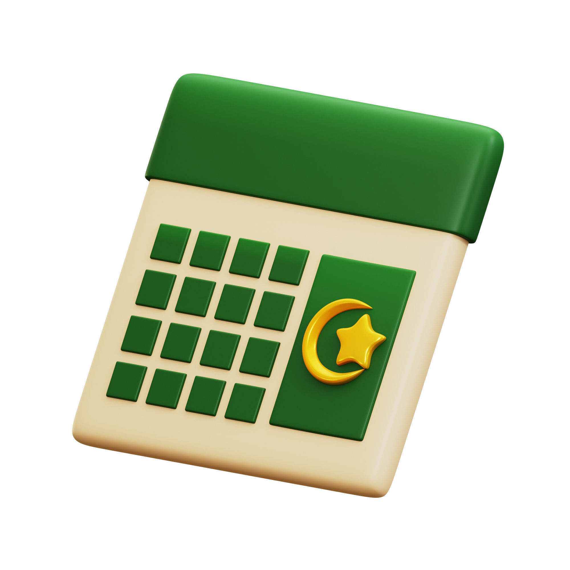 Ramadhan Icon Pack 3D Model Low-poly 3D model_57