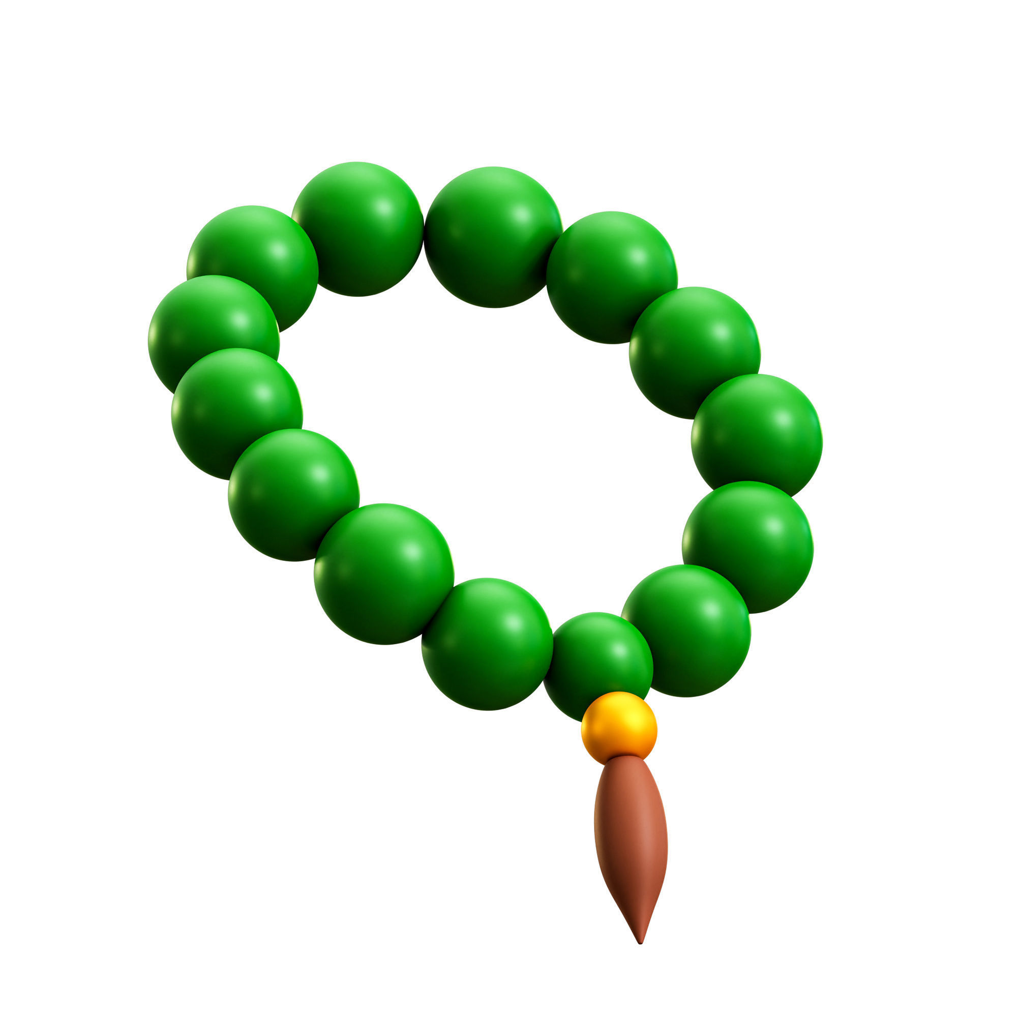 Ramadhan Icon Pack 3D Model Low-poly 3D model_41