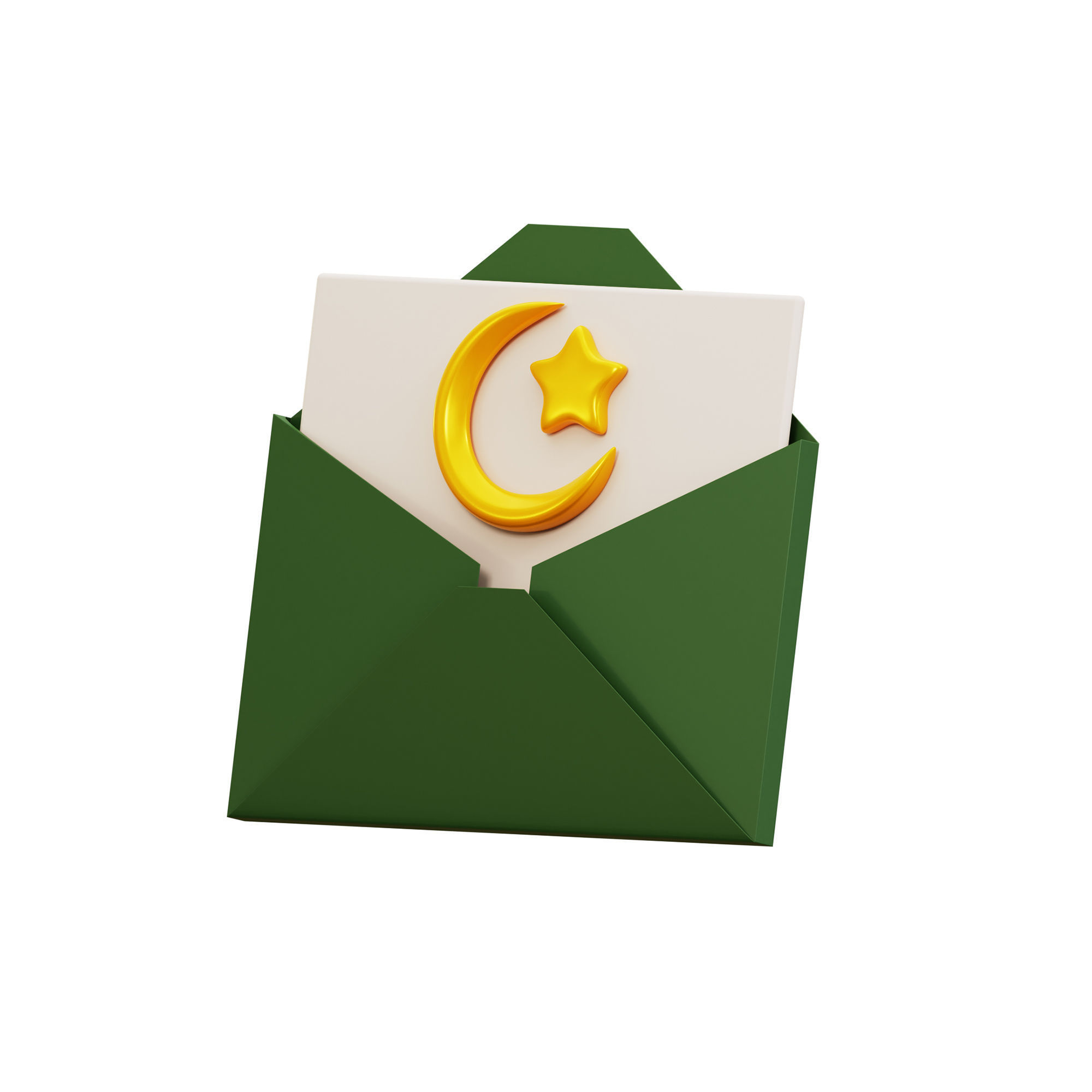 Ramadhan Icon Pack 3D Model Low-poly 3D model_44