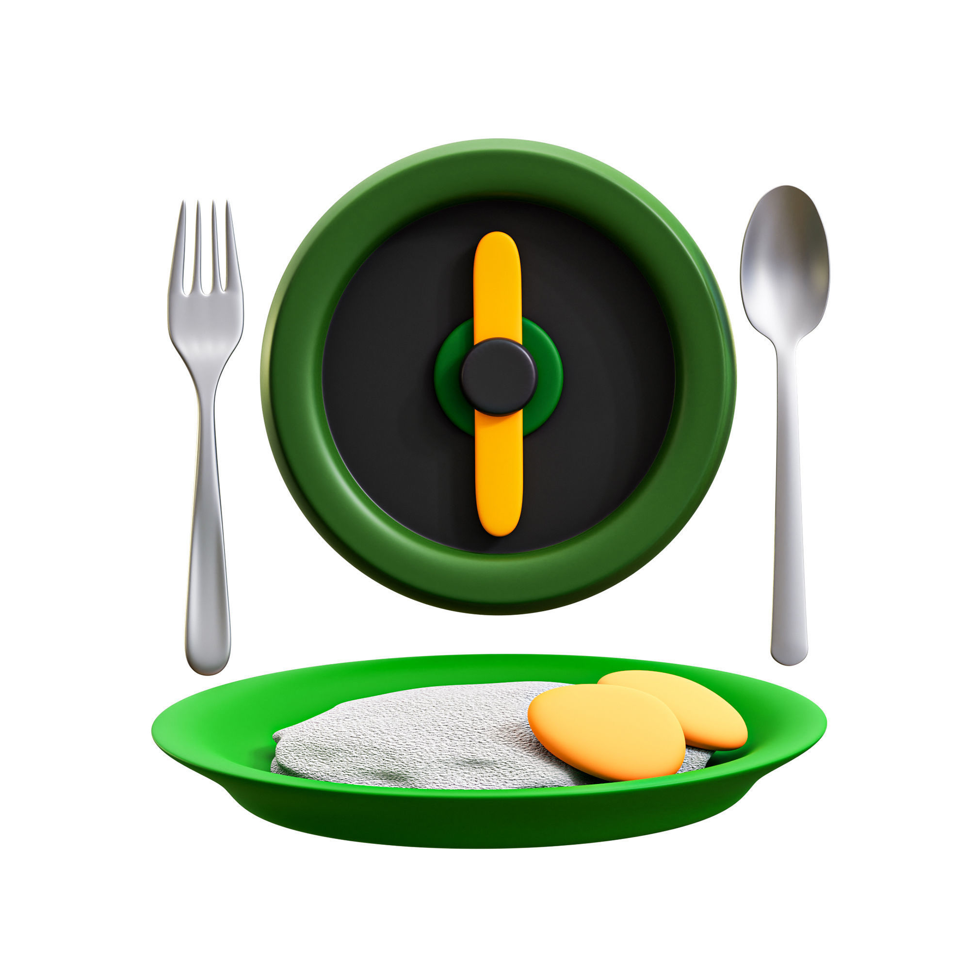 Ramadhan Icon Pack 3D Model Low-poly 3D model_53