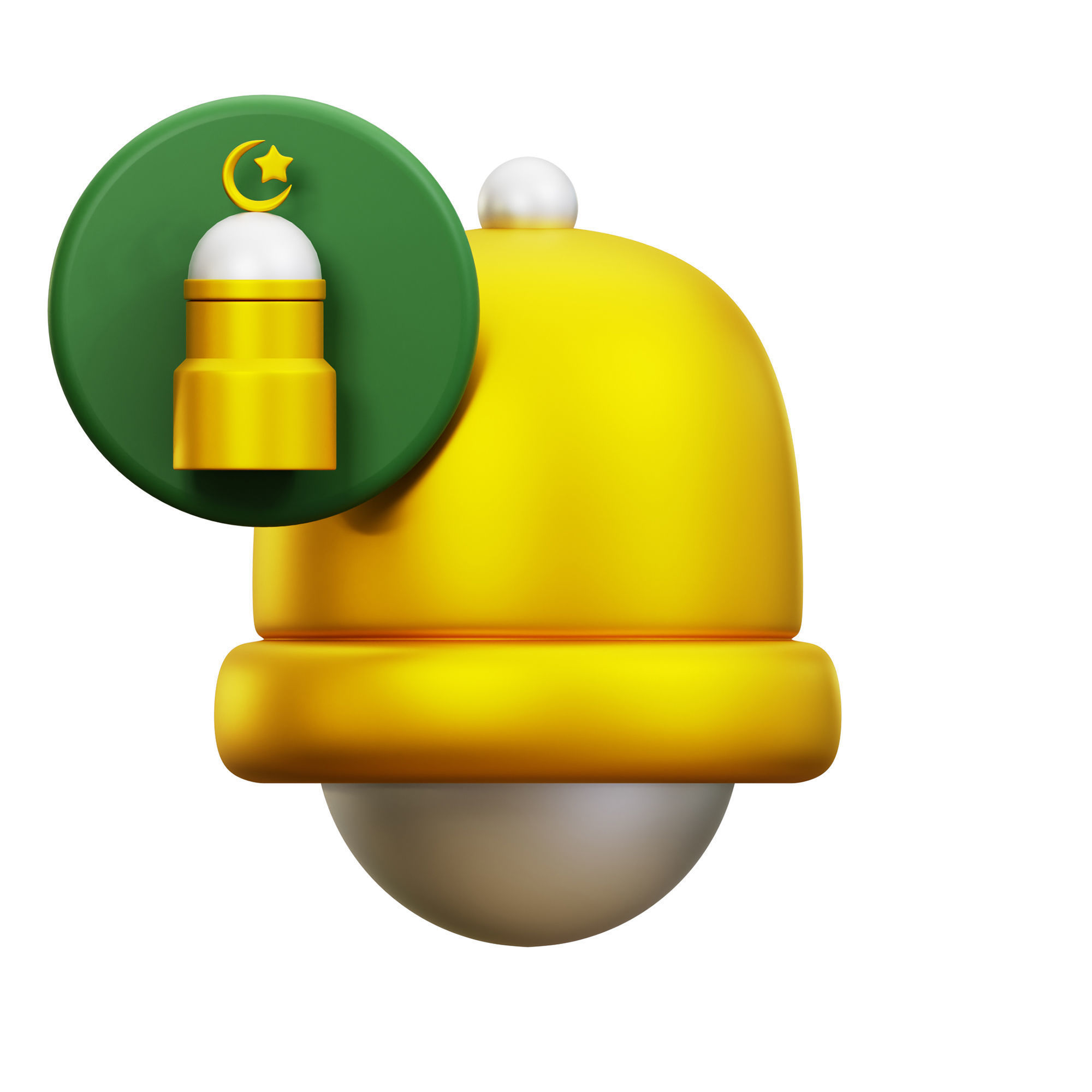 Ramadhan Icon Pack 3D Model Low-poly 3D model_54