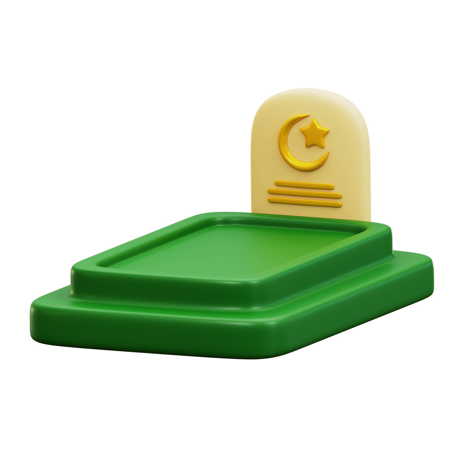 Ramadhan Icon Pack 3D Model Low-poly 3D model_27