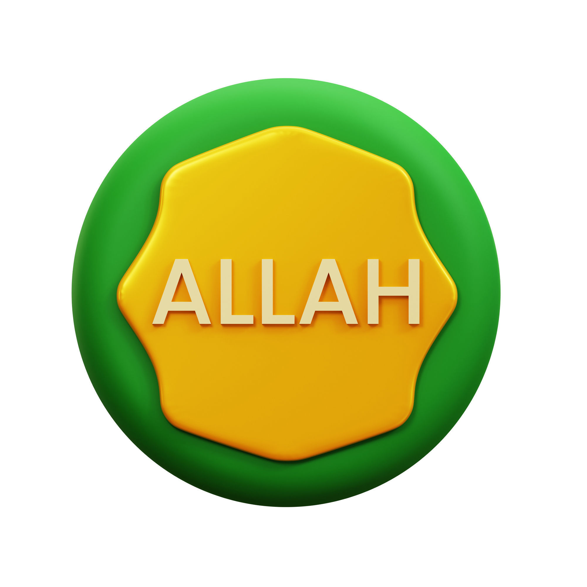 Ramadhan Icon Pack 3D Model Low-poly 3D model_7