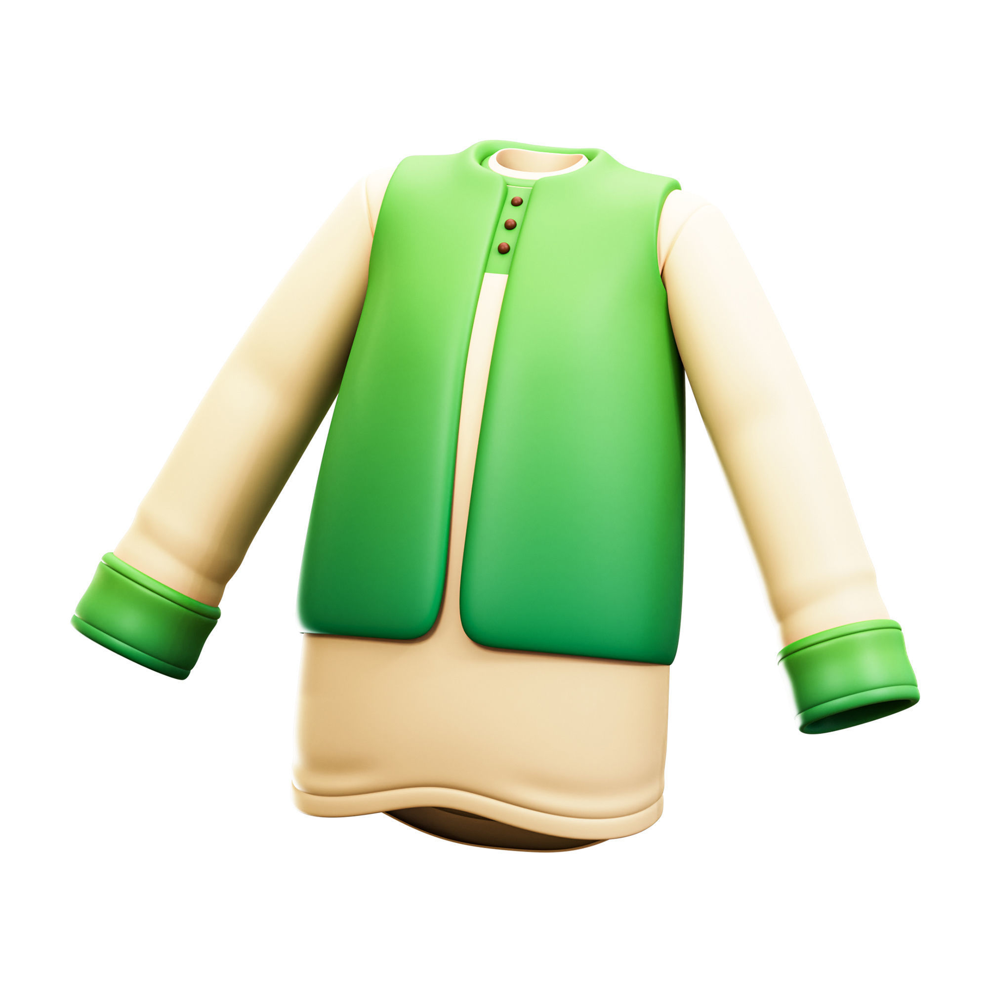 Ramadhan Icon Pack 3D Model Low-poly 3D model_51