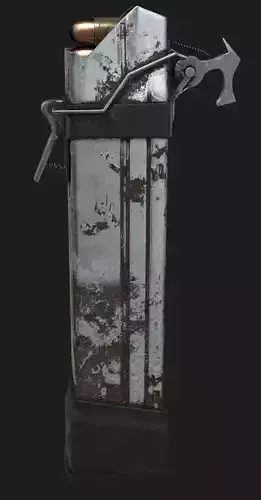 9mm Magazine Pistol - Apocalyptic concept