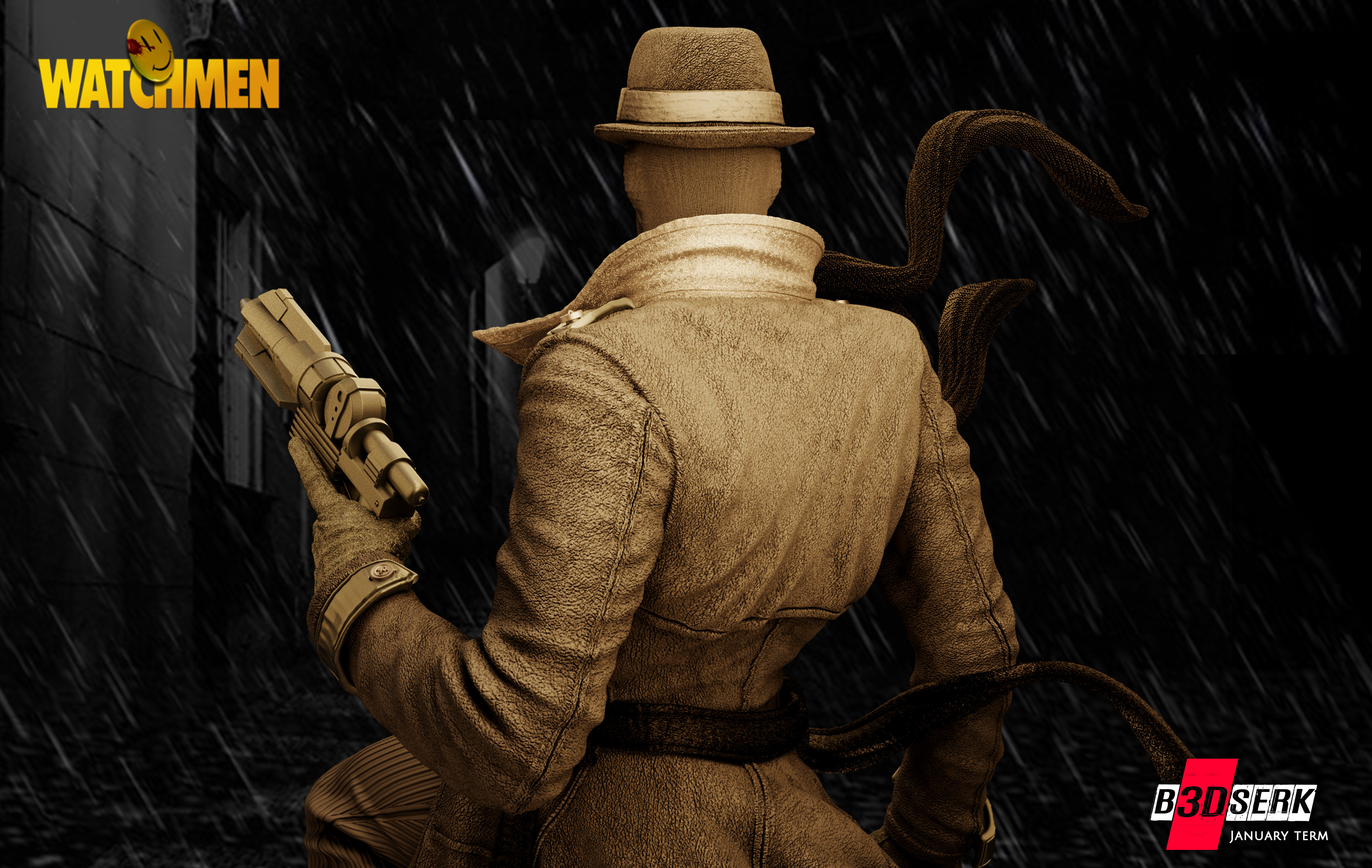 B3DSERK January Term Rorschach Sculpture 3D print model_6