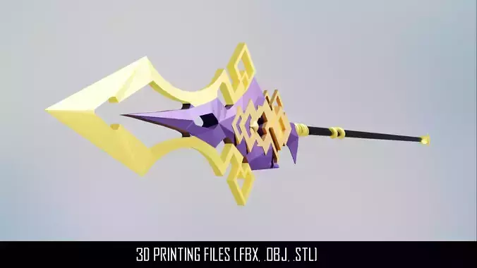 Genshin Impact - Zhonglis vortex spear