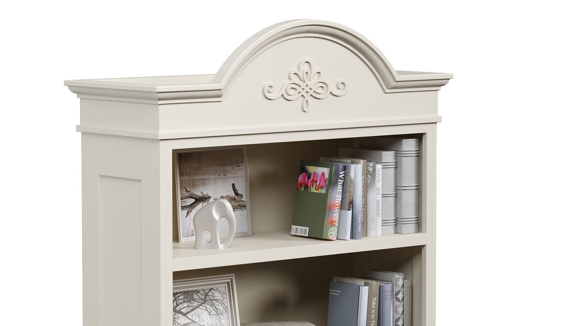 Book shelf 3D model_6