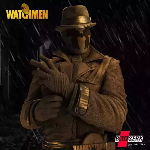 B3DSERK January Term Rorschach Bust