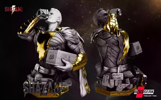 B3DSERK February Term Shazam Bust